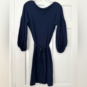 Max Studio Navy Knit Dress